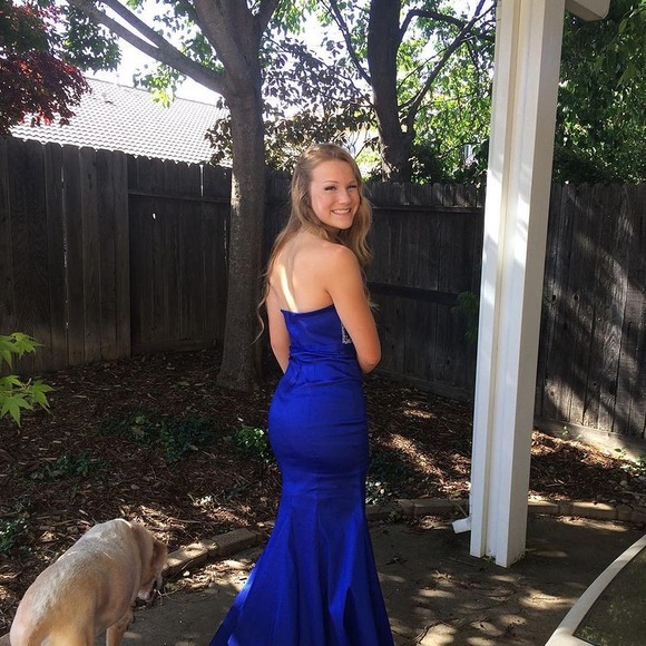Beautiful Prom Dress Royal Blue All 